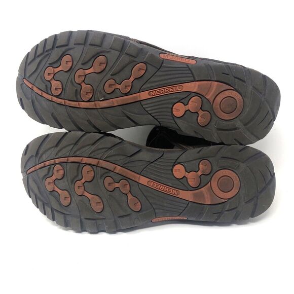 MERRELL Sandspur Oak Sport Sandal Mens Size 13 Dark Earth Brown Outdoors Hiking - Picture 11 of 12